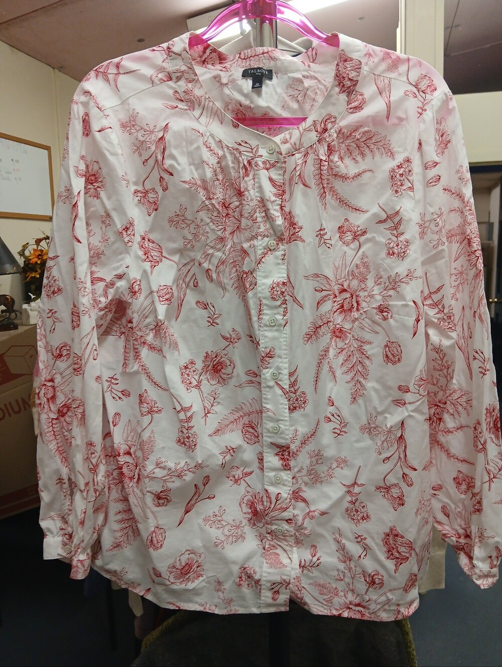 Talbots Plus Shirt Top